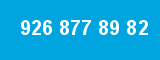 926 877 89 82